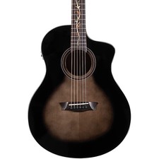 Washburn Bella Tono Vite S9V Studio A/E Guitar Transparent Charcoal Burst picture