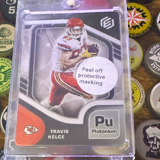 Panini 2021 Elements Travis Kelce Chiefs #60 Plutonium Serial #38/94 picture