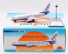Inflight IF737791B Boeing 737-700 N1791B House Hue Diecast 1/200 Model Airplane picture