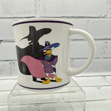 Disney Darkwing Duck Coffee Mug Cup 12oz Disney Afternoon Thunderquack picture