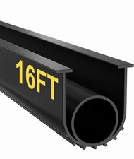 16Ft Garage Door Bottom Seals Threshold Buffering Weatherproof Sealing Rubber picture