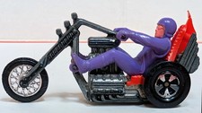 VTG 1970 Mattel Hot Wheels RRRumblers TORQUE CHOP  Purple Diecast Motorcycle picture