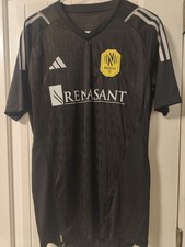 Nashville SC Goalkeeper Adidas 2023 jersey Aeoready size Large Black BNWOT picture