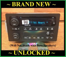 Brand New OEM 2004-2012 Chevy Colorado Silverado Cd Radio GMC Truck SUV Unlocked picture