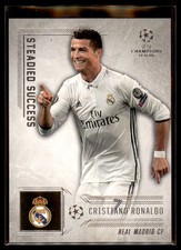 2016-17 Topps UEFA Champions League Showcase Steadied Success Cristiano Ronaldo picture