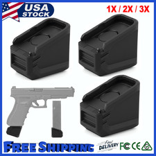 3X Enhanced Added Weight Magazine Base Plate fit Glock 17/22/34/35/19X/45 Gen2–5 picture