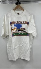 American Vintage Travers 128th Running Saratoga Racecourse 1997 T Shirt Men L 90 picture