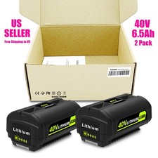 40V 6.5Ah Battery for Ryobi 40 Volt Lithium OP4050 OP40602 OP40261 OP4060 OP4030 picture
