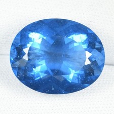 17.26 ct ULTIMATE HOT PURPLE BLUE COLOR CHANGE NATURAL FLUORITE Oval See Vdo z picture