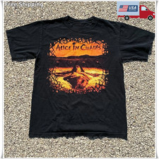 Alice In Chains Dirt 1992 Vintage Seattle Grunge Album Cover Graphic Tee picture