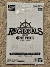 Regional Participation Pack 26-27 Vol. 2 One Piece TCG Sealed English picture