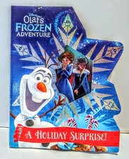Disney Olaf's Frozen Adventure A Holiday Surprise board book Christmas Gift Olaf picture