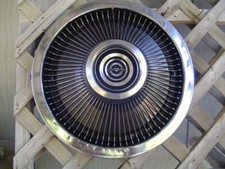 CLASSIC VINTAGE 1968 69 FORD T BIRD THUNDERBIRD HUBCAPS WHEEL COVERS CENTER CAPS picture