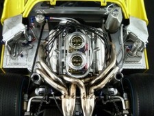 Ford GT40Race Car24Racing Le Mans1 12 Large Scale Custom Built18Metal Body Model picture