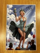 Artist Alley Comics Marilyn Monroe Statue of Liberty Nice NM+ picture