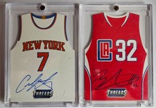 2016-17 Panini Threads Team Threads Die cuts Autographs (on-card auto) - singles picture