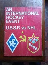 Vintage Official Game program 1975–1976 Boston Bruins Versus The Soviet Army picture