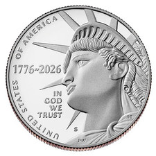 1776-2026-S Clad Proof SemiQ Enduring Liberty Half Dollar 50C *Pre-Sale* picture