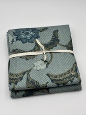 West Elm Batik Floral Shower Curtain ~ 72” x 74” ~ Arctic Blue picture