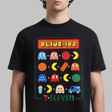 Blink-182 X 7-Eleven X Pacman SDCC 2026 Arcade Maze T-Shirt picture