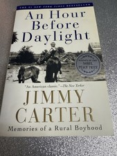 An Hour Before Daylight Signed First Edition-jimmy Carter-president-Nobel Prize picture