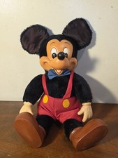 Vintage MICKEY MOUSE Applause  Plush 80's Rubber Vinyl Hands Face & Feet Disney picture