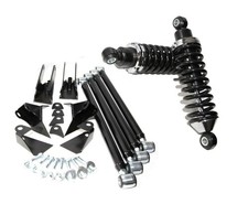 Triangulated 4-Link Rear Suspension w/200 pound Coilover fit 1928-40 Ford Chevy picture
