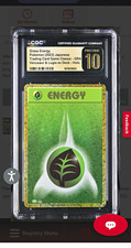 GRASS ENERGY 2023 POKEMON JAPANESE TCG CLASSIC HOLO CGC 10 PRISTINE picture