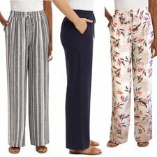 NWT Briggs Ladies' Linen Blend Pants picture