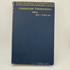 Antique Benjamin Franklin American Statesmen Book 1889 John Morse Jr Hard Cover picture