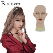 Roanyer Realistic Silicone Female Mask for Crossdresser Cosplay Silicone Mask picture