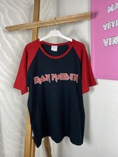 Rare Iron Maiden Logo Promo  2005 Vintage T Shirt Rock Band Tee Skull Y2K Merch picture