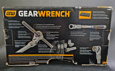 Gearwrench 23pc SAE / Metric 3/8 dr Size XL Pass-Thru Ratchet/Socket Set #893823 picture