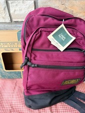 Vintage Eddie Bauer Backpack Day Pack 90s Travel Bag Water Resistant 1000D Nylon picture