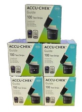500 Accu-Chek Guide Test Strips~GR8 Dated~8/27~12/27~$99.99~($20/Per 100)~FR SHP picture