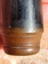 RARE VINTAGE CABART PARIS HARD RUBBER ALTO SAXOPHONE MOUTHPIECE / MOUTHPIECE SAX picture