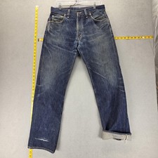 LVC Levi’s 551 ZXX Pre-Shrunk 1962 14oz Selvedge Denim Jeans 32x32 Made In USA picture
