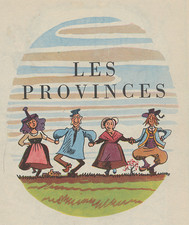 France 1944 First Edition Over 300 Charming Illustrations + Over 24 Color Maps picture
