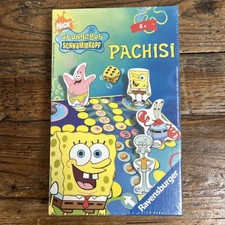 RARE Sealed 2008 Ravensburger SpongeBob Schwammkopf Pachisi Board Game IMPORT picture