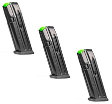 MEC-GAR 3 Pack Steel 10rd Magazines for Compact GLOCK G19 9mm Pistol picture