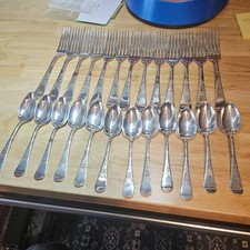 1847 Rogers Bros XII Silverplate Silverware 24 pieces picture
