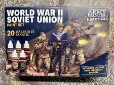 Army Painter Historical Fanatic WWII Soviet Union Paint Set NIB WP8112P picture
