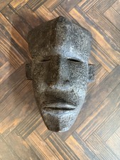 Vintage Dan-Kran Style African Wood Mask, Liberia, Approx. 9.5 in picture