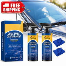 2x 120ml Car Quick-Acting Coating Agent Spray,Car Coating Spray,Multi-functional picture