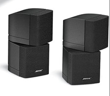 Set of 2 Bose Double Dual Cube Speakers Acoustimass Lifestyle  Surround  Speaker picture