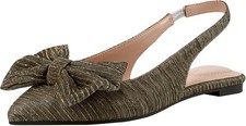 Bandolino Simona Ballet Flats – Bronze – Size 10M – Synthetic – New in Box picture
