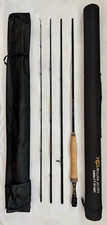 William Joseph WJ9046 Fly Rod 9' 6wt 4pc Fast Action Graphite Cork Tube/Bag picture