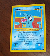 Pokémon TCG Totodile 85/105 Neo Destiny Common Regular Unlimited 50 HP EN picture
