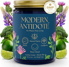Modern Antidote Detox Powder | Glutamine Energy Support, Lemon Lime 28 Servings picture