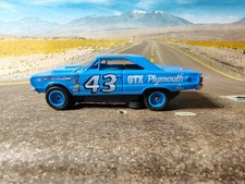 Custom T-jet  MoDeL MoToRING Richard Petty #43 1967 GTX AW Ultra G Chassis  picture